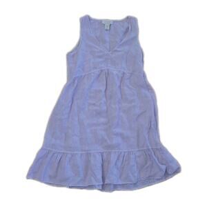 Cynthia Rowley 100% Linen Lilac Soft Purple Dress Size Small